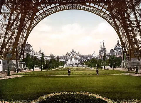Champs de Mars, Exposition Universal, 1900, Paris, France