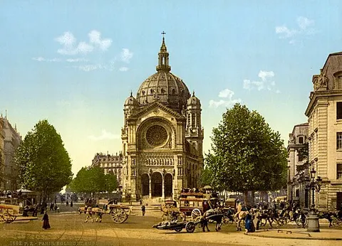 Eglise Saint-Augustin, Paris, France, 1890s