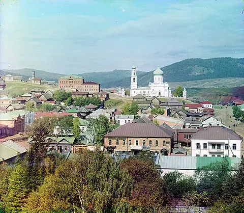 North-west of Zlatoust by Sergey Prokudin-Gorsky