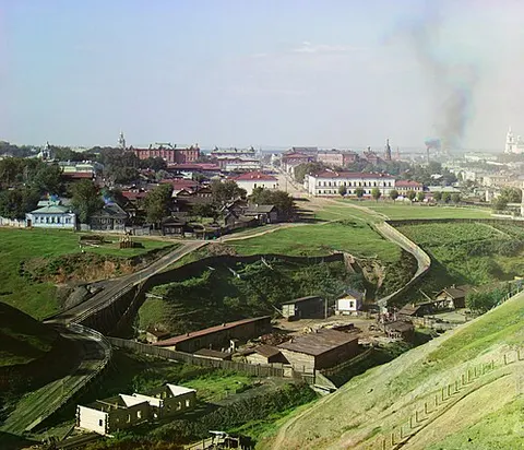 Sergei Mikhailovich Prokudin-Gorskii - City of Perm. General view (1910)